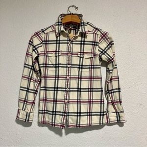 Patagonia Womens Flannel Shirt Plaid size 8